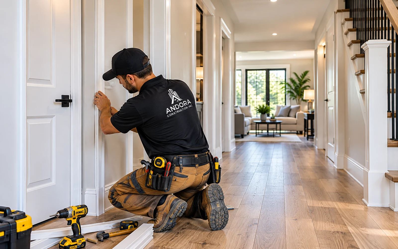 Illustrative general repairs interior